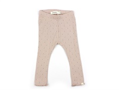 Lil Atelier rose dust floral leggings